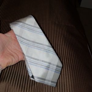 2 for bundled Calvin Klein SilverBlue Satin Tie